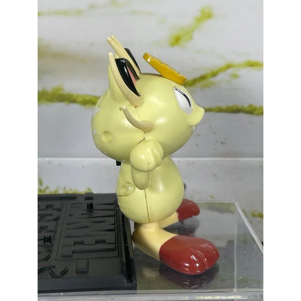 Pokemon TOMY Meowth Electronic Figure 1998 Vintage Nintendo (Not Tested)